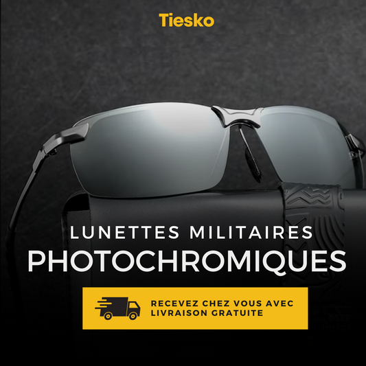 Lunettes militaires photochromiques Max Titanium